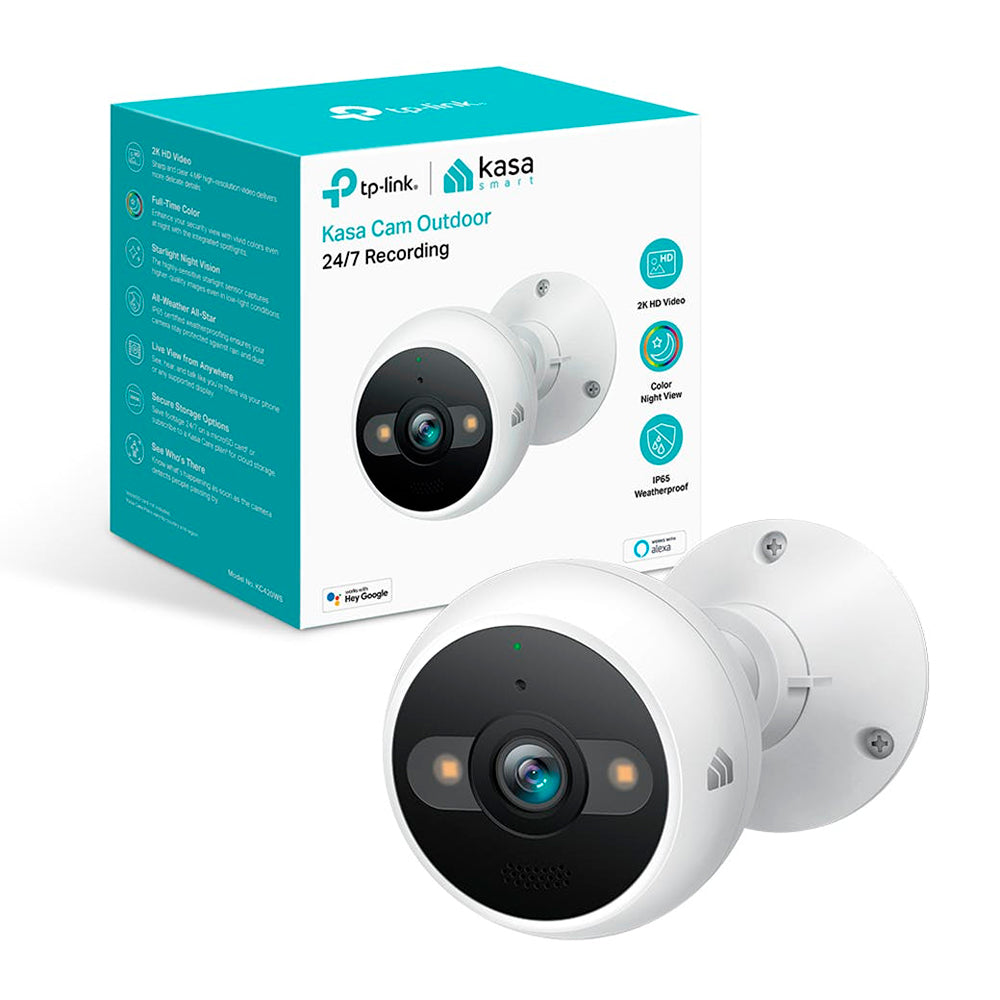 Kasa Smart KC420WS cámara de vigilancia Esférico Cámara de seguridad IP Exterior 2560 x 1440 Pixeles Pared