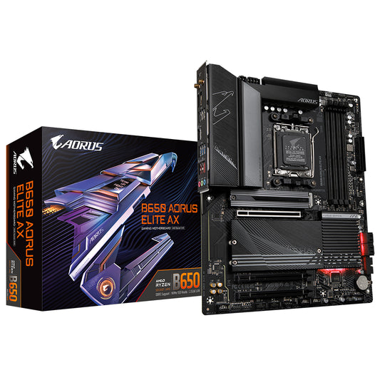 Gigabyte B650 AORUS ELITE AX 1.0 AMD B650 Enchufe AM5 ATX