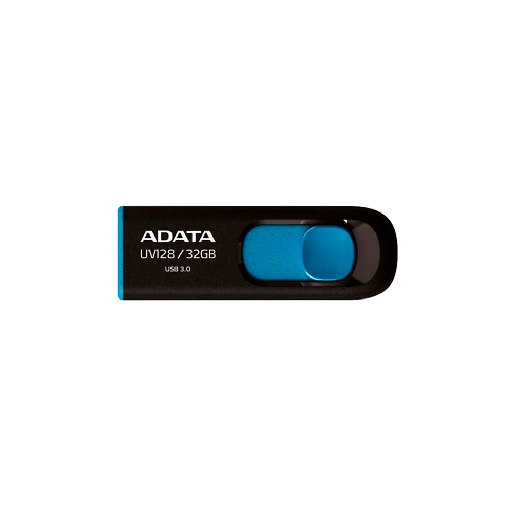 ADATA DashDrive UV128 128GB unidad flash USB USB tipo A 3.2 Gen 1 (3.1 Gen 1) Negro, Azul