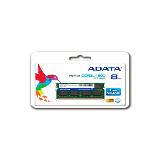 ADATA ADDS1600W8G11-S módulo de memoria 8 GB 1 x 8 GB DDR3L 1600 MHz