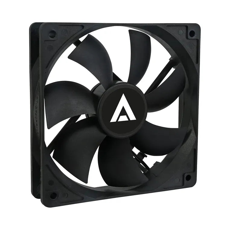 Ventilador Acteck para gabinete Polar EG VG120 120 mm silencioso 120x120x25mm 1200RPM Molex Negro