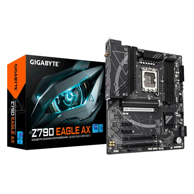 Tarjeta madre Gigabyte Z790 EAGLE AX socket 1700 14a Gen 4xDDR5 1xHDMI 1xDP WIFI