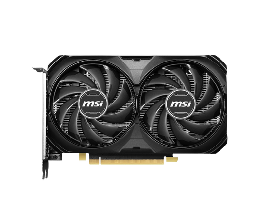 Tarjeta de video MSI 16GB GeForce RTX 4060 TI Ventus 2X Black 2xfan GDDR6 DLSS3 OC 1xHDMI 3xDP