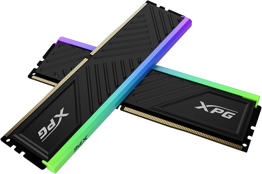 Memoria ADATA XPG 16GB DDR4 3200Mhz D35G Spectrix disipador negro RGB AX4U320016G16A-SBKD35G