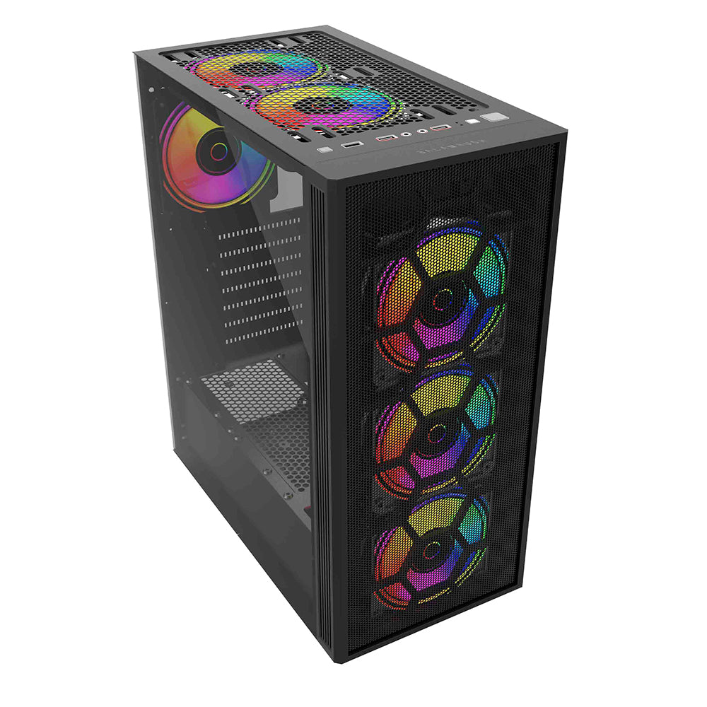 Balam Rush Dragonfly Mesh GM740 Midi Tower Negro