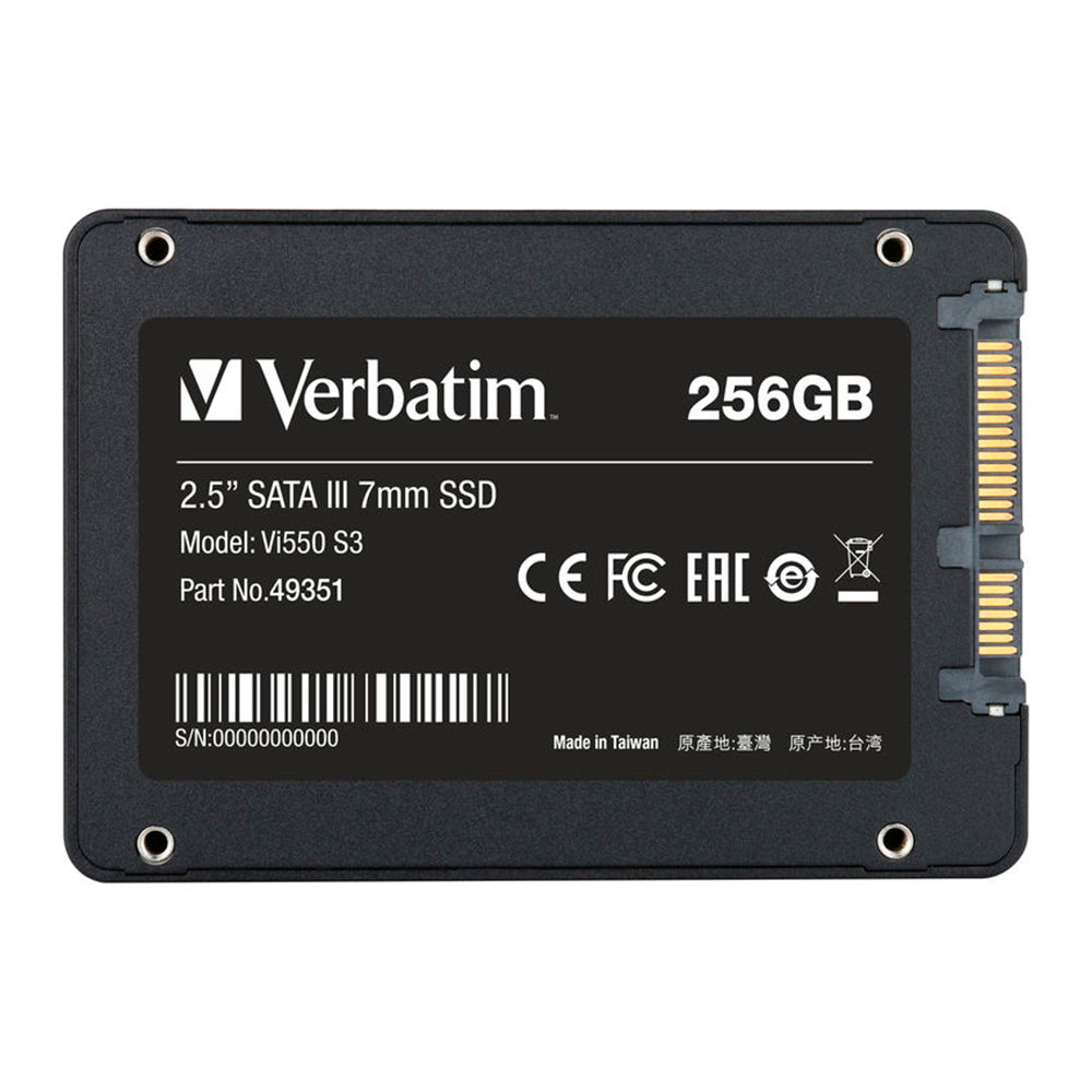 Verbatim Vi550 2.5" 256 GB Serial ATA III