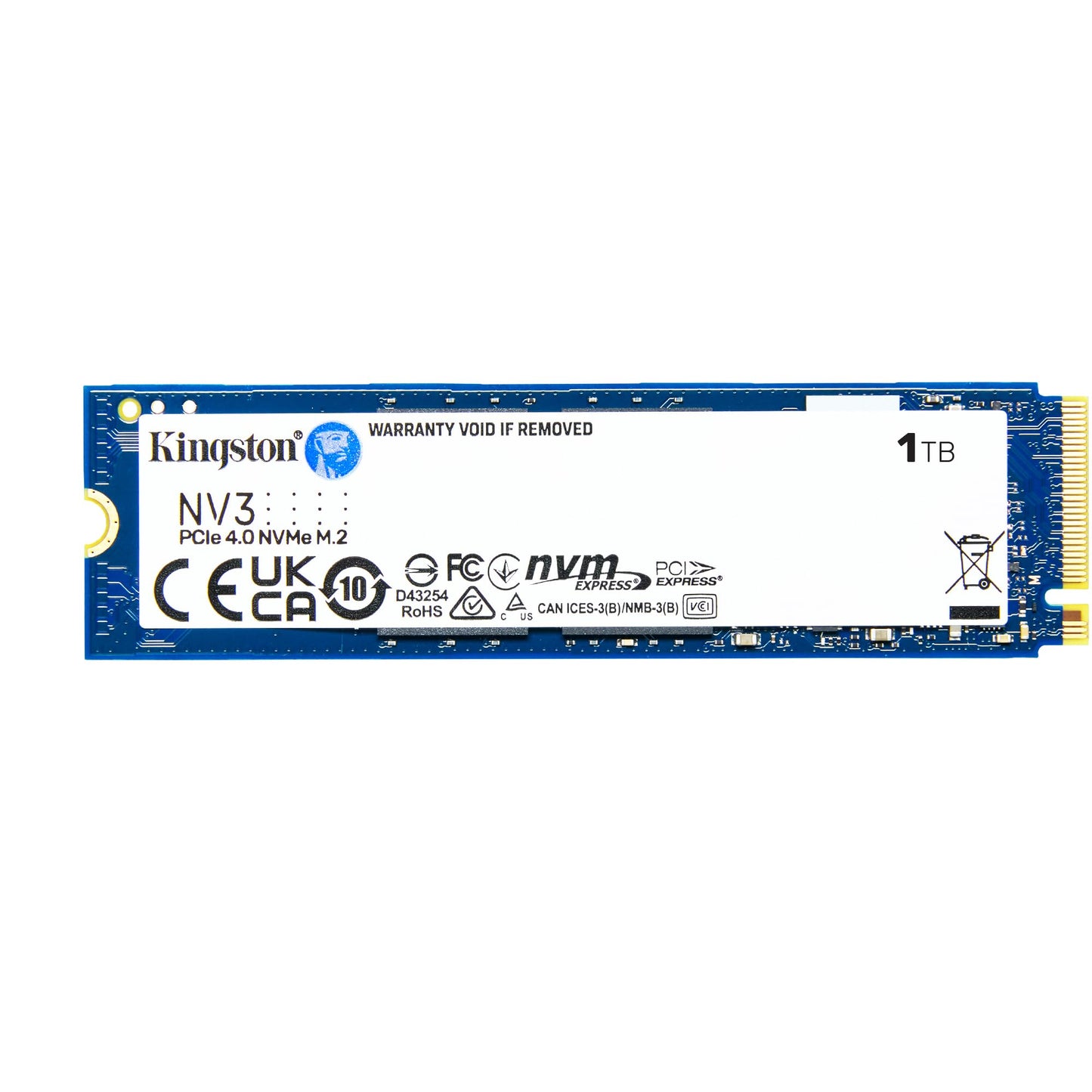 SSD M.2 2280 NVMe/PCIe 1TB Kingston NV3 PCIe 4.0 6000MB/s SNV3S/1000G