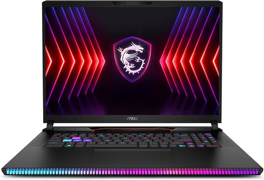 Laptop MSI RAIDER GE78HX 17 Gamer Core I9 13950HX 64GB 2TB SSD 17 QHD Win 11 Home RTX4080