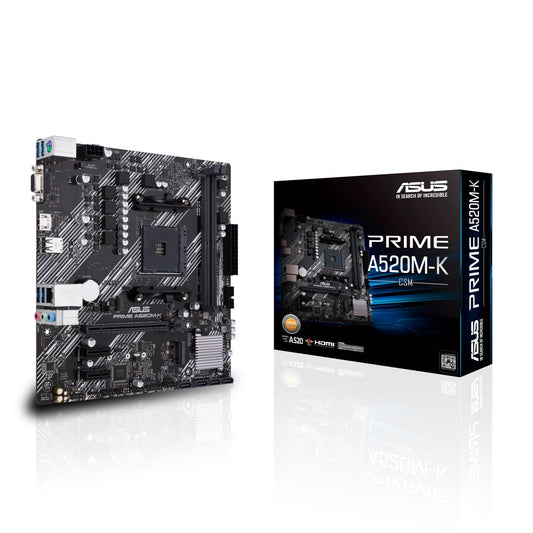ASUS PRIME A520M-K AMD A520 Micro ATX