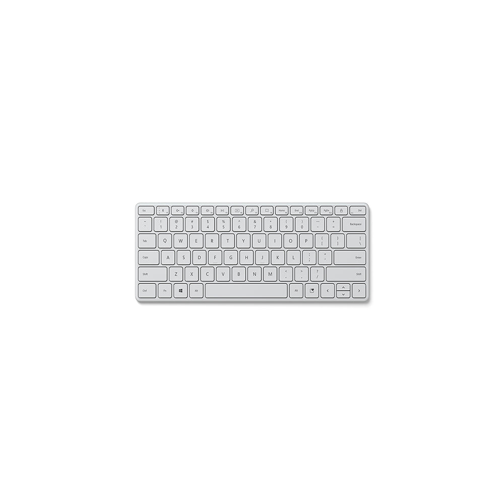 Microsoft Designer Compact teclado Bluetooth Blanco