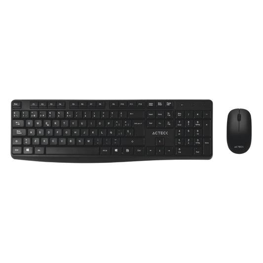 Acteck KT25 teclado RF inalámbrico Negro