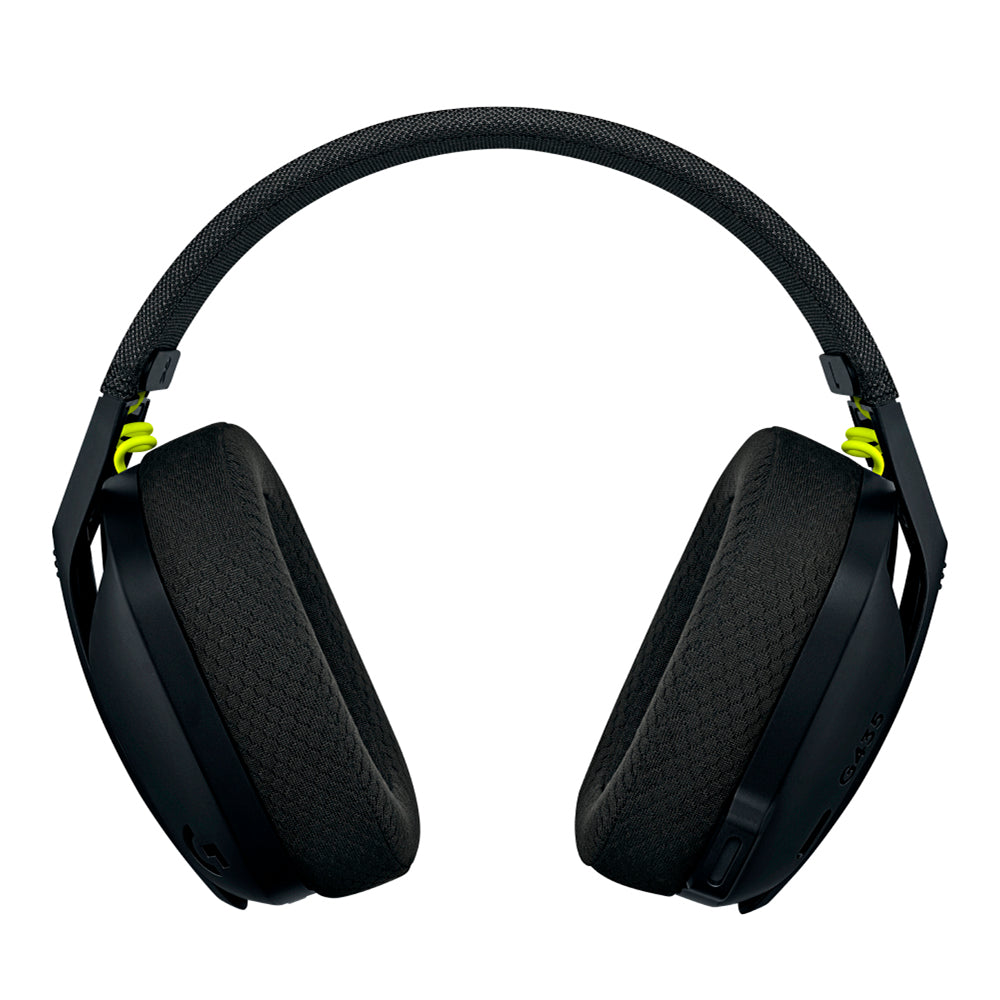 Logitech G G435 Auriculares Inalámbrico Diadema Juego Bluetooth Negro, Amarillo