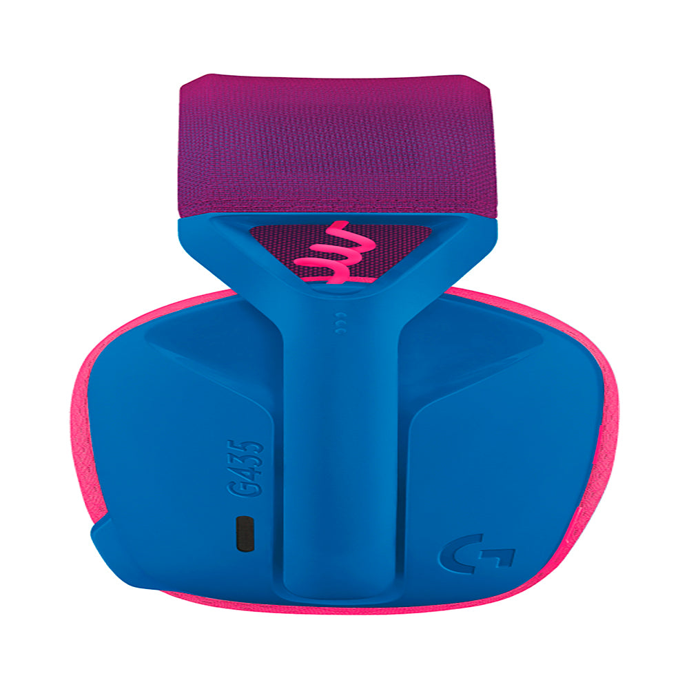 Logitech G G435 Auriculares Inalámbrico Diadema Juego Bluetooth Azul, Rosa