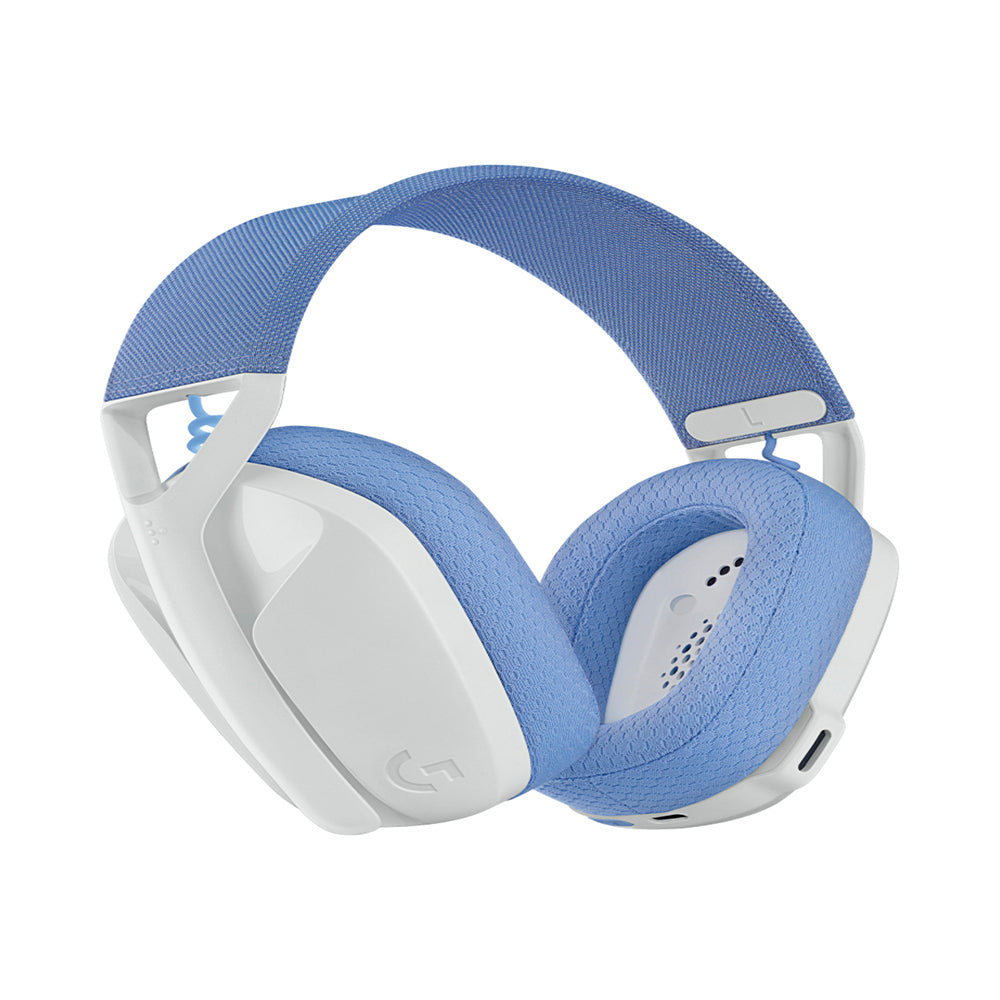 Logitech G G435 Auriculares Inalámbrico Diadema Juego Bluetooth Lila, Blanco