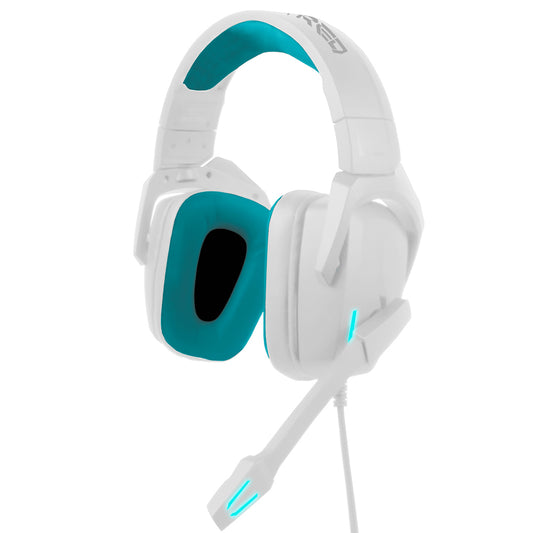 Vortred Cloud Pass Diadema Gaming 7.1 Auriculares Alámbrico Juego Blanco