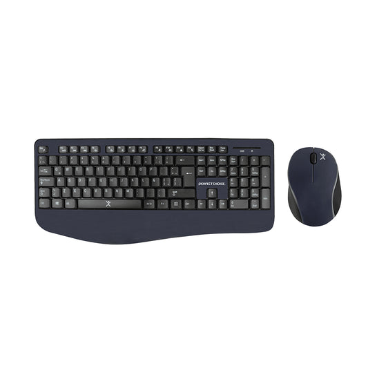 Perfect Choice PC-201236 teclado Ratón incluido RF inalámbrico Español Negro