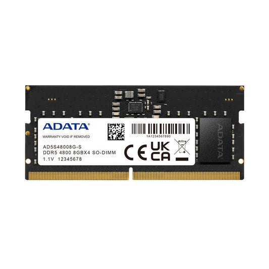 ADATA AD5S48008G-S módulo de memoria 8 GB 1 x 8 GB DDR5 4800 MHz ECC
