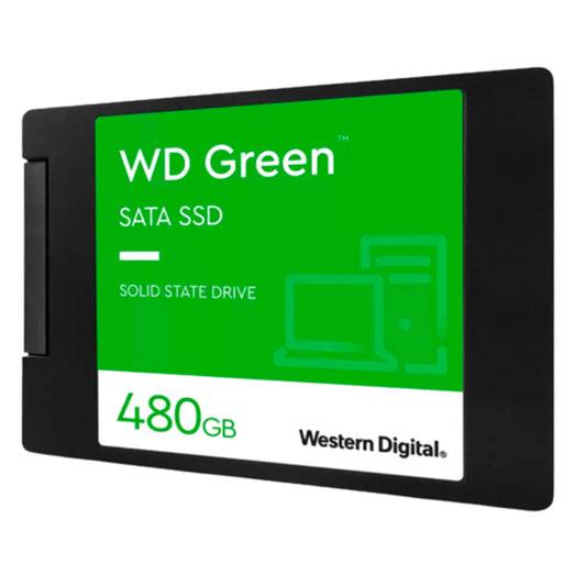 Western Digital Green WDS480G3G0A unidad interna de estado sólido 2.5" 480 GB Serial ATA III