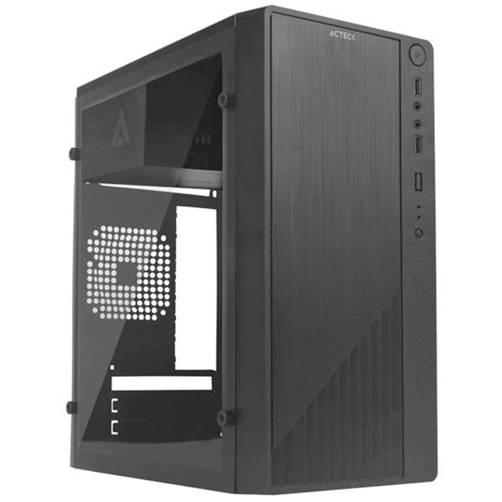 Gab Acteck KIOTO GC220 negro AC-933063 fuente 500W Micro ATX/Mini-ITX sin ventiladores