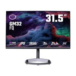 Monitor Cooler Master 31.5 GM32 plano negro FHD 165Hz 1ms 1xDP 2xHDMI 1xTYPE-C