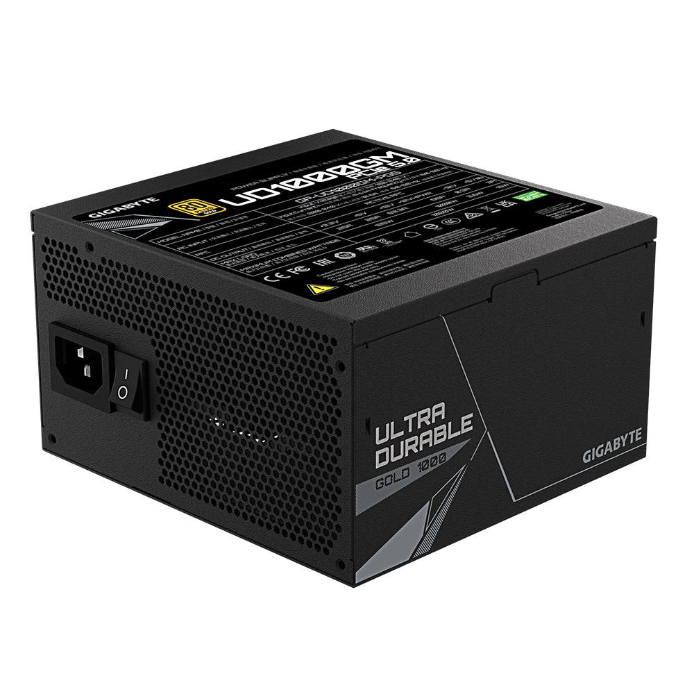 Gigabyte GP-UD1000GM PG5 unidad de fuente de alimentación 1000 W 20+4 pin ATX Negro