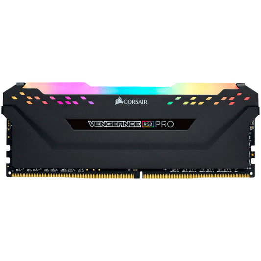 Memoria Corsair 8GB 3200Mhz DDR4 VENGEANCE RGB PRO CL16 disipador negro