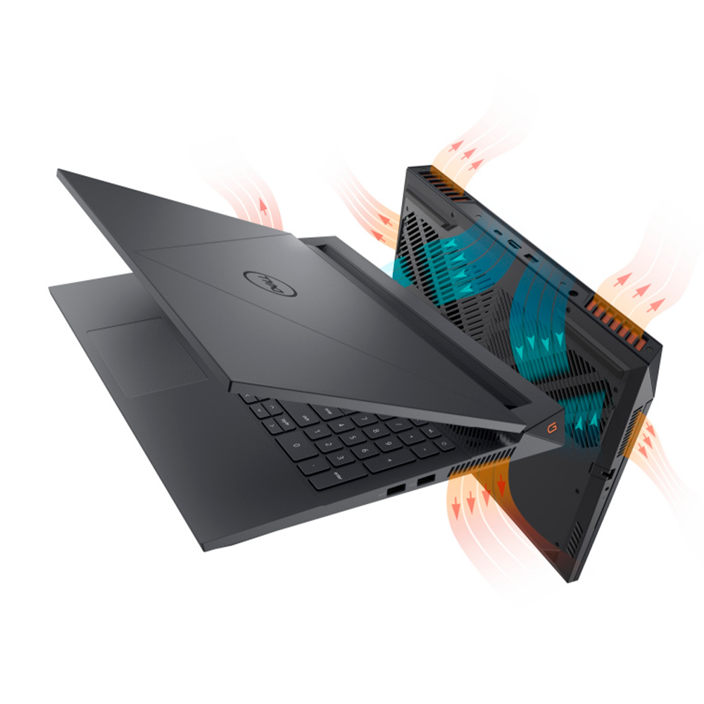 Laptop Dell G15 5530 Intel Core i5-13450HX 15 pulg 16GB 512GB SSD NVIDIA GeForce RTX 4050 6GB Windows 11 Home 1Año Garantía CS C/Complete Care Gris Obscuro