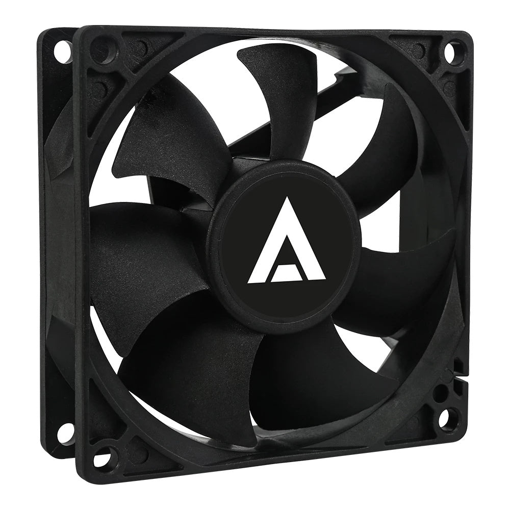 Ventilador Acteck para gabinete Polar EG VG80 80 mm silencioso 80x25mm 1800RPM Molex Negro