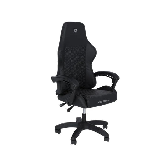 Silla Gamer Balam Rush Power Neat Ergonomica Negra hasta 120KG reposabrazos fijo