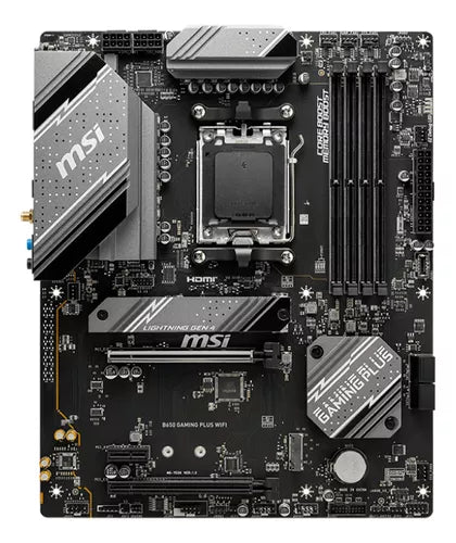 Tarjeta madre MSI B650 GAMING PLUS WIFI socket AM5 4xDDR5 HDMI DP