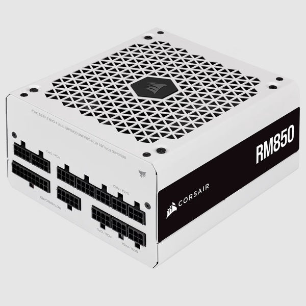 Fuente Corsair 850w 80Plus Gold Full Modular RM850 blanco