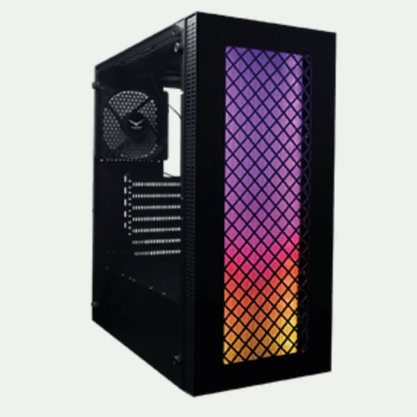 Evotec EV-1020 gabinete de computadora Mini Tower Negro