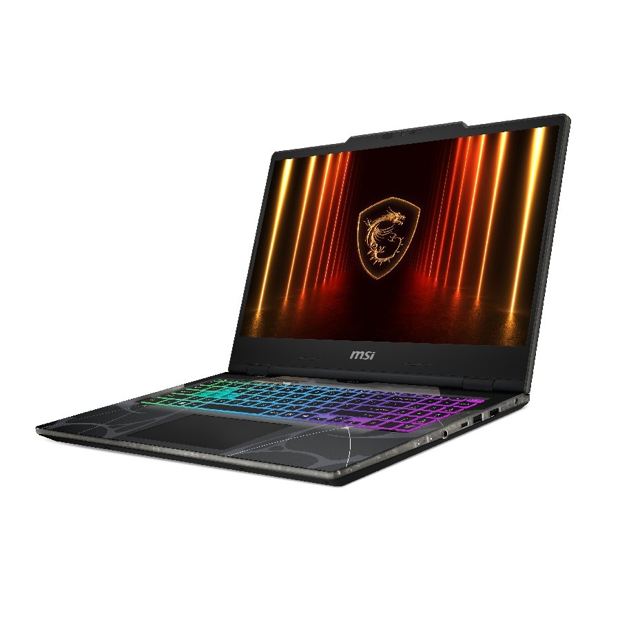 Laptop MSI CYBORG 15 Gamer Intel Core 5 210H 16GB DDR5 (2X8GB) SSD 512GB NVME RTX 5060 8GB 15.6 FHD 144Hz Win 11 Home incluye Backpack