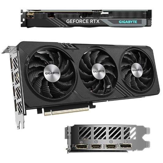 Tarjeta de video Gigabyte 8GB GeForce RTX 4060 Gaming 3xfan GDDR6 DLSS 3 OC 2xHDMI 2xDP GV-N4060GAMING OC-8GD