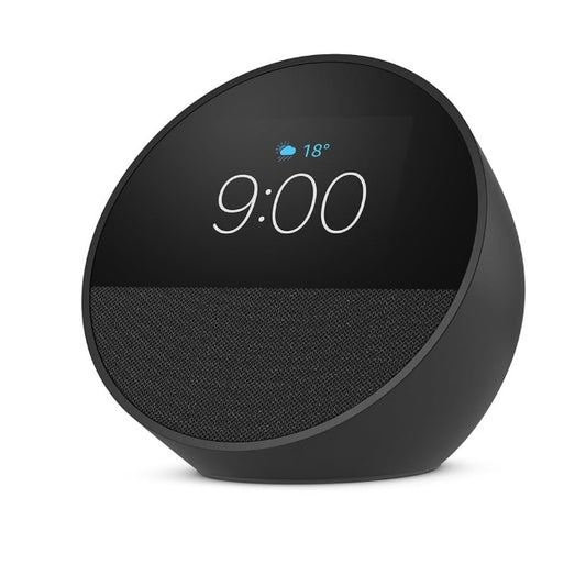 Asistente Amazon ECHO SPOT pantalla 2.83 pulgadas Negra
