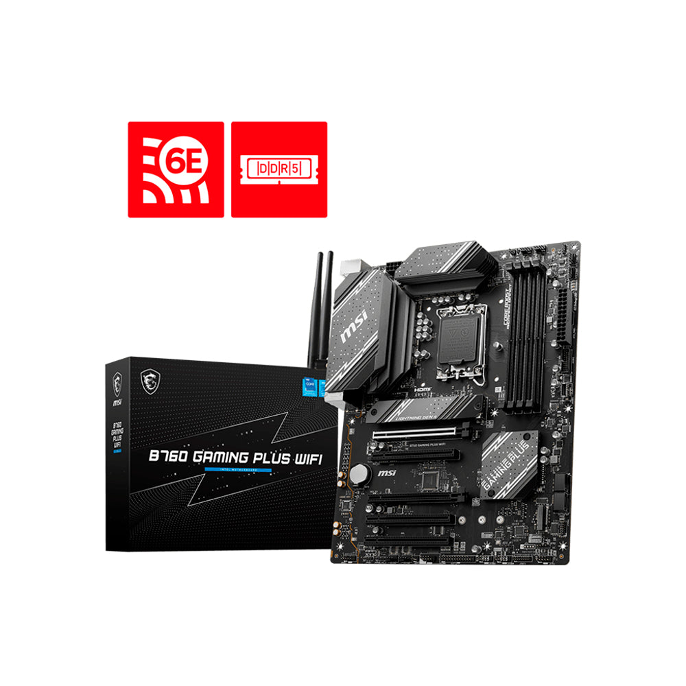 MSI B760 GAMING PLUS WIFI placa base Intel B760 LGA 1700 ATX