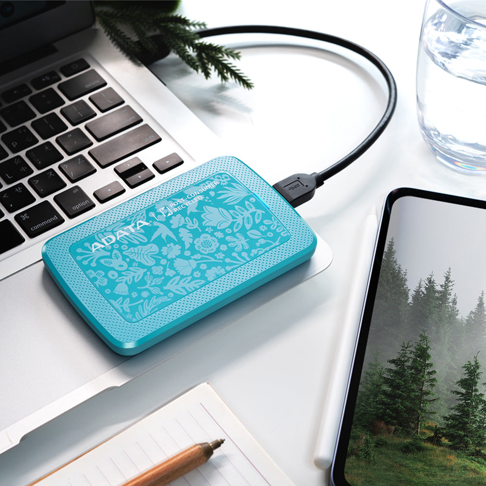 ADATA HC300 Eco disco duro externo 2 TB Verde