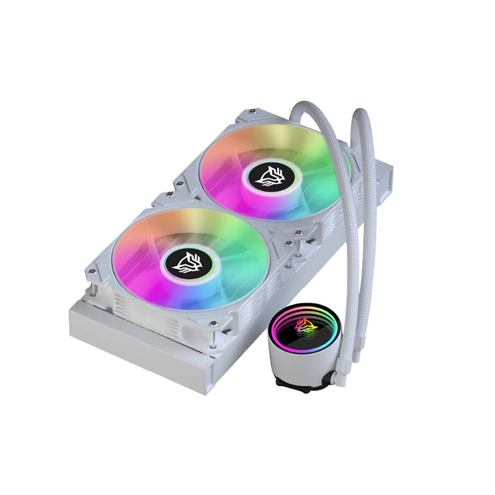 Balam Rush BR-937375 sistema de refrigeración de computadora Procesador Refrigerador híbrido Blanco