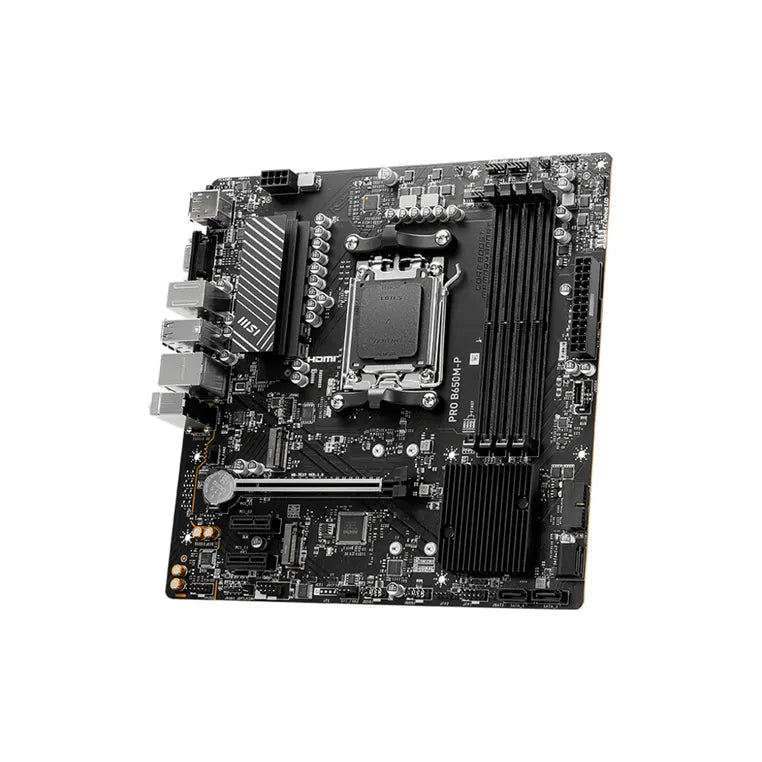 Tarjeta madre MSI Pro B650M-P socket AM5 4xDDR5 HDMI DP VGA Micro ATX