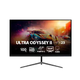 Monitor Balam Rush 23.8 Ultra Odyssey II MFX23 IPS plano Negro Full HD 1MS 100Hz HDMI + DP + 3.5mm