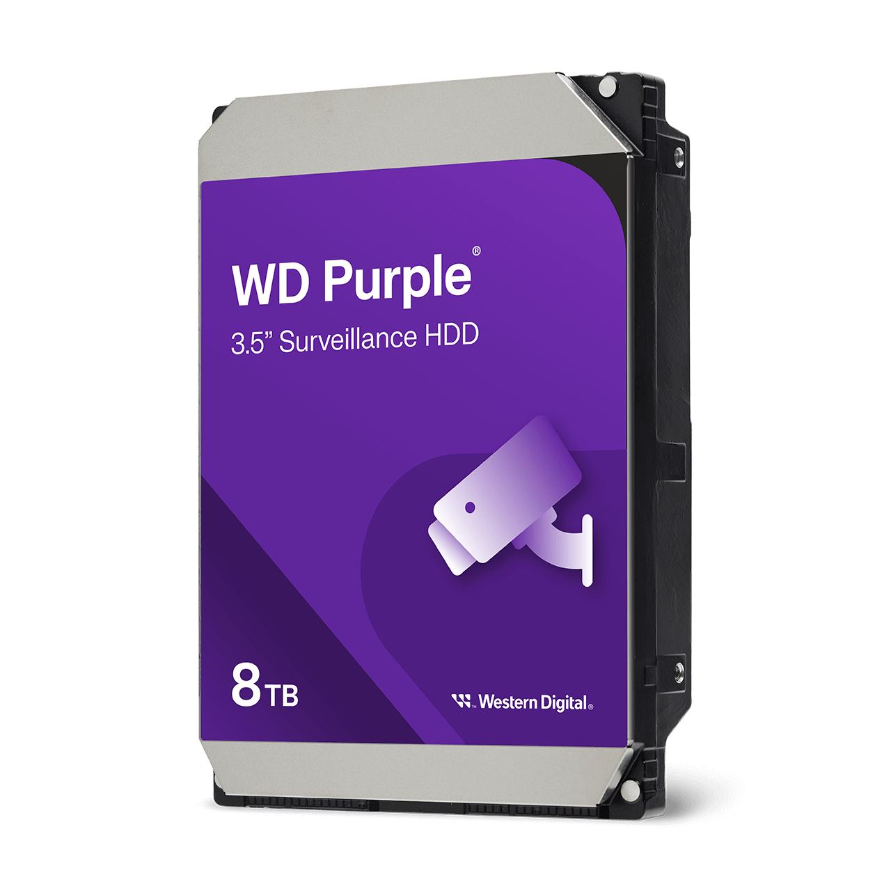 HD 8TB Western Digital modelo WD85PURZ Purple Surveillance