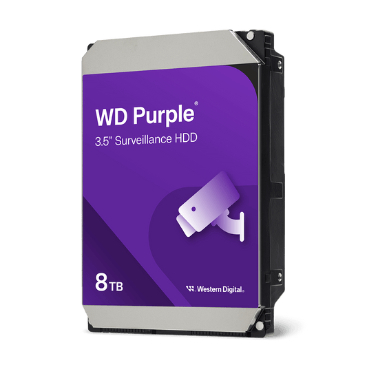 HD 8TB Western Digital modelo WD85PURZ Purple Surveillance
