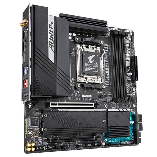 Gigabyte B650M AORUS ELITE AX placa base AMD B650 Enchufe AM5 Micro ATX