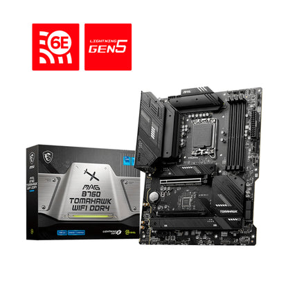 MSI MAG B760 TOMAHAWK WIFI DDR4 placa base Intel B760 LGA 1700 ATX
