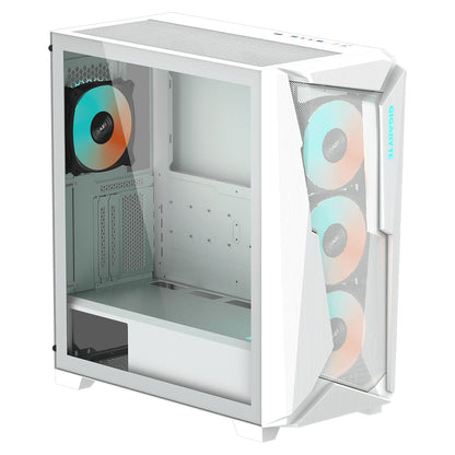 Gigabyte C301 GLASS WHITE gabinete de computadora Midi Tower Blanco