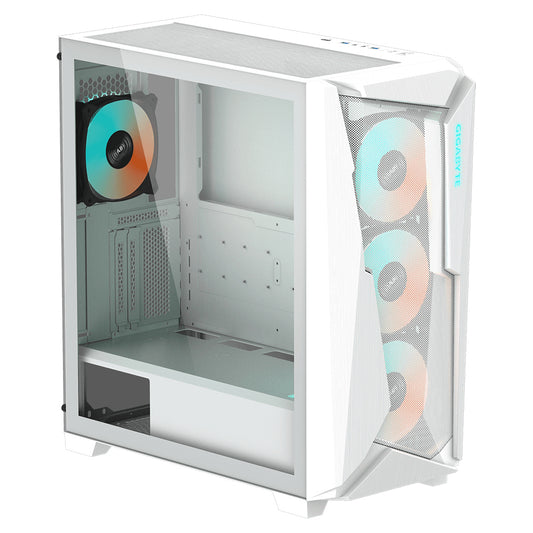 Gigabyte C301 GLASS WHITE gabinete de computadora Midi Tower Blanco
