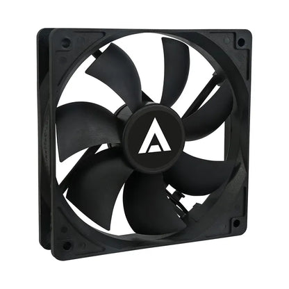 Ventilador Acteck para gabinete Polar EG VG120 120 mm silencioso 120x120x25mm 1200RPM Molex Negro