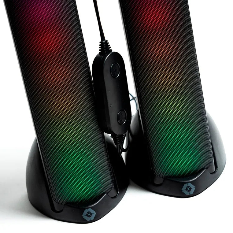 Bocina Voltred gamer RBG bluetooth 3.5MM color Aura