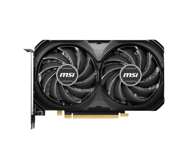 Tarjeta de video MSI 16GB GeForce RTX 4060 TI Ventus 2X Black 2xfan GDDR6 DLSS3 OC 1xHDMI 3xDP