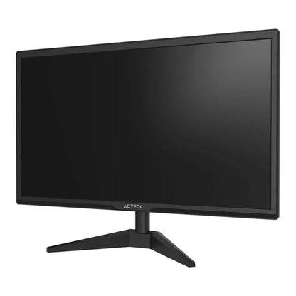 Monitor Acteck 19.5 LED Captive Brite CB215 plano FHD HDMI VGA 75Hz negro